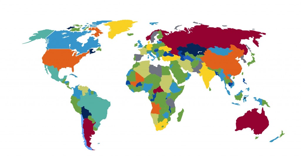 Über 160 Staaten gibt es auf unserer Erde